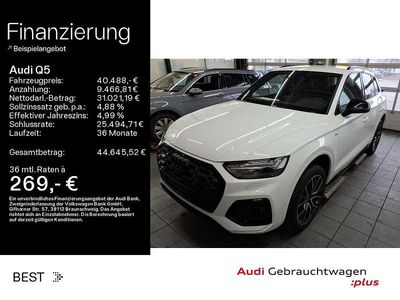 Usata Audi Q5 S-Line 204 CV (150 kW) 2022 Bianco SUV
