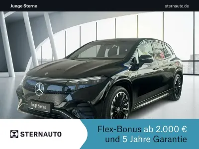 Gebraucht Mercedes EQS450+ AMG line 264 kW (360 PS) 2024 Metalliclack obsidianschwarz metallic SUV