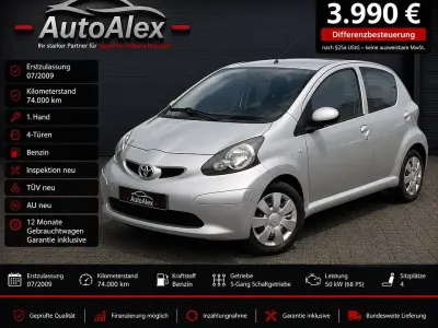 Brugt Toyota Aygo Cool 68 HK (50 kW) 2009 Sølv Hatchback