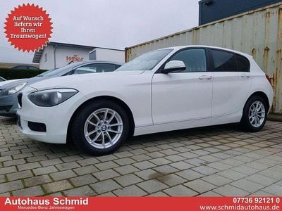 Usata BMW 116 Advantage 136 CV (100 kW) 2014 Bianco Utilitaria