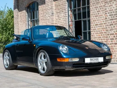 Gebraucht Porsche 993 272 PS (200 kW) 1995 Blau Cabrio