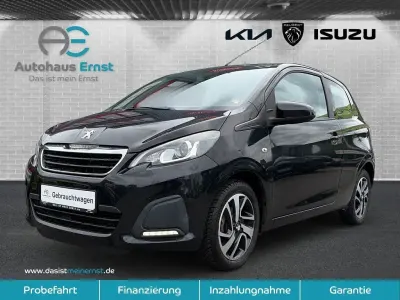 Gebraucht Peugeot 108 Active 82 PS (60 kW) 2015 Schwarz