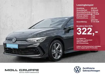 Gebraucht VW Golf VIII R-line 131 PS (96 kW) 2024 Grau Limousine