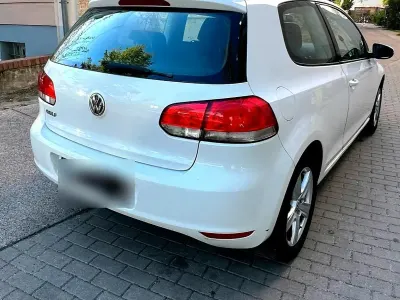 Usata VW Golf VI 2009 Bianco Utilitaria