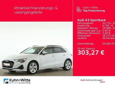 Gebraucht Audi A3 Sport 116 PS (85 kW) 2025 Weiß Limousine