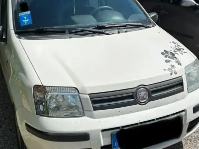 Gebraucht Fiat Panda 60 PS (44 kW) 2009 Weiß Kleinwagen