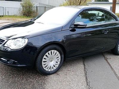 Brugt VW Eos 122 HK (89 kW) 2010 Sort Cabriolet