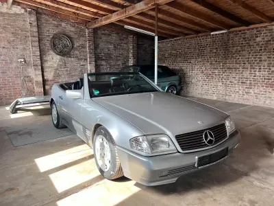 Second-hand Mercedes SL300 190 CP (139 kW) 1992 Argintiu Cabrio