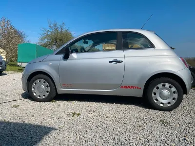 Usata Fiat 500 70 CV (51 kW) 2009 Argento Cabrio