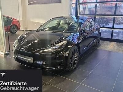 Gebraucht Tesla Model 3 Performance 377 kW (513 PS) 2021 Schwarz Limousine