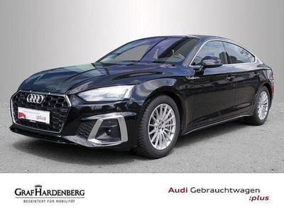 Second-hand Audi A5 Sportback S-Line 265 CP (194 kW) 2021 Negru Hatchback