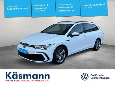Usata VW Golf VIII R-line 150 CV (110 kW) 2024 Bianco Station wagon