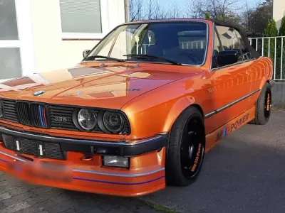 Gebraucht BMW 335 218 PS (160 kW) 1988 Orange Cabrio