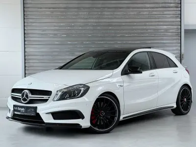 Używany Mercedes A45 AMG AMG 360 KM (264 kW) 2014 Biały Sedan/Limuzyna