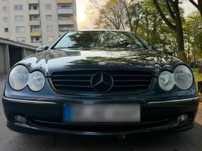 Gebraucht Mercedes CLK320 2002 Blau Coupé