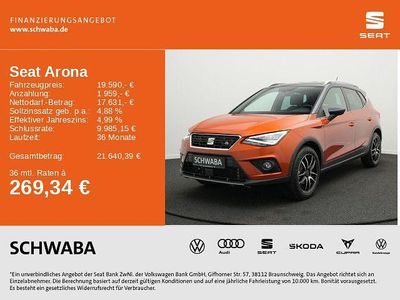 Orange Gebraucht 2020 Seat Arona FR SUV | 19.590 € (Fairer Preis)