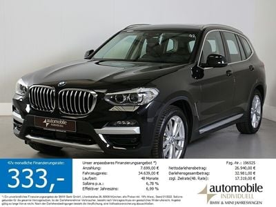 Gebraucht BMW X3 xLine 252 PS (185 kW) 2020 Schwarz SUV