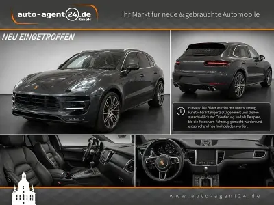 Gebraucht Porsche Macan Turbo 400 PS (294 kW) 2018 Vulkan grau metallic SUV