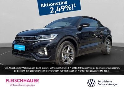 Usata VW T-Roc Cabriolet R-line 150 CV (110 kW) 2025 Nero Cabrio