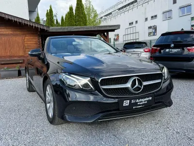 Używany Mercedes E300 Avantgarde 245 KM (180 kW) 2017 Czarny Kabriolet