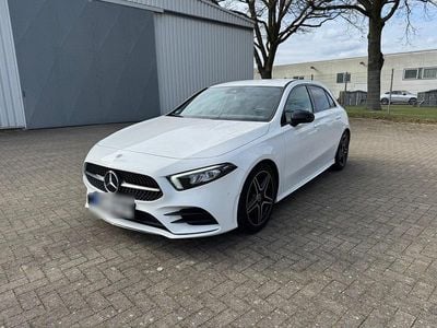 Gebraucht Mercedes A180 AMG line 136 PS (100 kW) 2020 Weiß Limousine