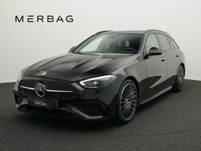 Gebraucht Mercedes C200 AMG Line Premium 163 PS (119 kW) 2025 Schwarz Kombi