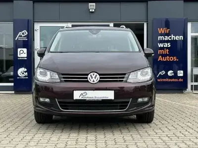 Gebraucht VW Sharan Sound 220 PS (161 kW) 2017 Rot Van / Kleinbus