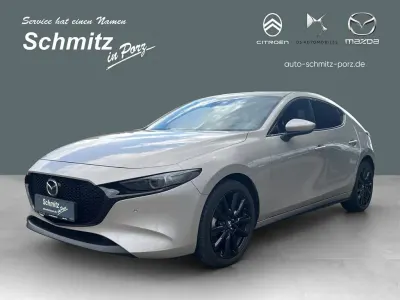 Gebraucht Mazda 3 Selection 186 PS (136 kW) 2023 Platinum quartz m Limousine