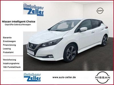 Gebraucht Nissan Leaf N-Connecta 110 kW (150 PS) 2021 Weiß Kleinwagen