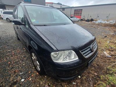 Gebraucht VW Touran Goal 109 PS (80 kW) 2006 Schwarz Van / Kleinbus