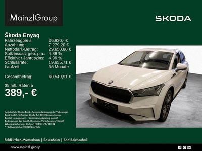 Gebraucht Skoda Enyaq iV Loft 194 kW (265 PS) 2023 Moonweiß perleffekt SUV