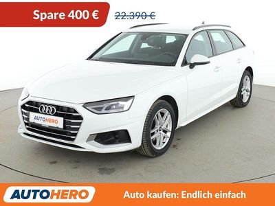 Gebraucht Audi A4 Advanced 136 PS (100 kW) 2021 Weiß Kombi