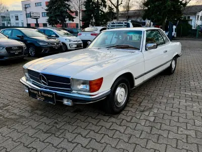 Brugt Mercedes 350 194 HK (142 kW) 1976 Hvid Coupe