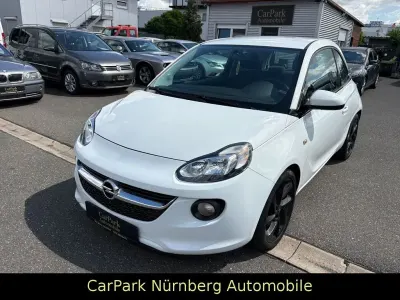 Gebraucht Opel Adam 69 PS (50 kW) 2013 Casablancaweiss/glacier/arctic Kleinwagen