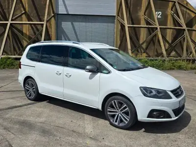 Gebraucht Seat Alhambra FR-Line 184 PS (135 kW) 2017 Weiß Van / Kleinbus