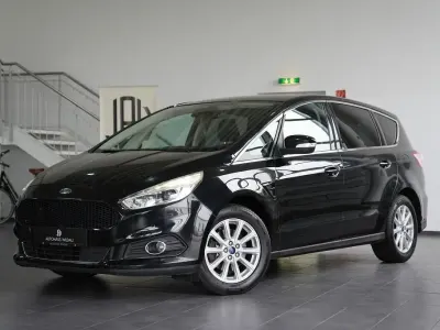 Gebraucht Ford S-MAX Titanium 150 PS (110 kW) 2017 Iridiumschwarz Van / Kleinbus