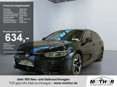 Nouvelle VW Passat R-line 150 ch (110 kW) 2025 Noir Break