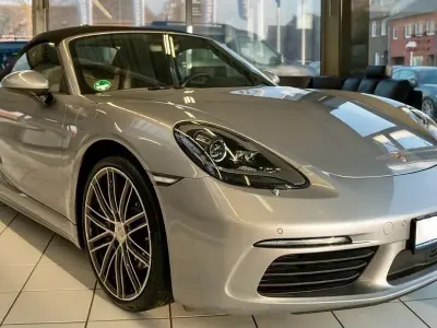 Occasion Porsche Boxster 349 PK (256 kW) 2018 Zilver Cabriolet