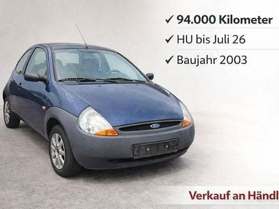 Gebraucht Ford Ka 60 PS (44 kW) 2003 Blau Kleinwagen