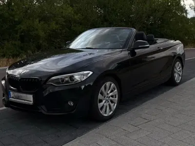 Gebraucht BMW 220 184 PS (135 kW) 2015 Schwarz Cabrio