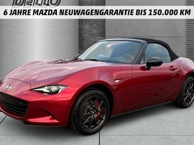 Neu Mazda MX5 Homura-Line 132 PS (97 kW) 2025 Soul red crystal Cabrio