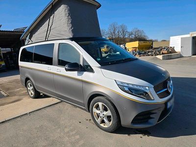 Gebraucht Mercedes V300 234 PS (172 kW) 2021 Weiß Van / Kleinbus