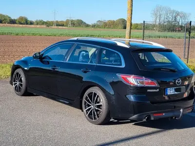 Usata Mazda 6 120 CV (88 kW) 2012 Nero Station wagon