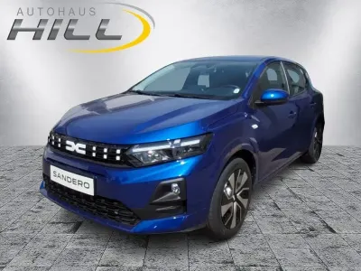 Neu Dacia Sandero Expression 101 PS (74 kW) 2026 Blau Limousine