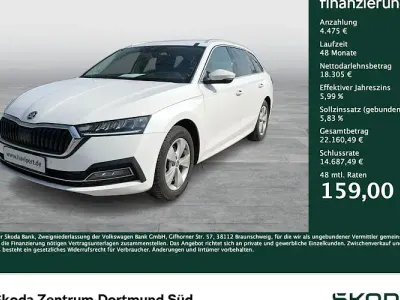 Brugt Skoda Octavia Style 115 HK (84 kW) 2023 Hvid Stationcar