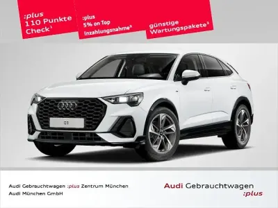 Gebraucht Audi Q3 Sportback Sport 150 PS (110 kW) 2025 Gletscherweiß metallic SUV