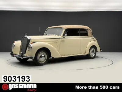 Gebraucht Mercedes W187 80 PS (58 kW) 1951 Beige Cabrio