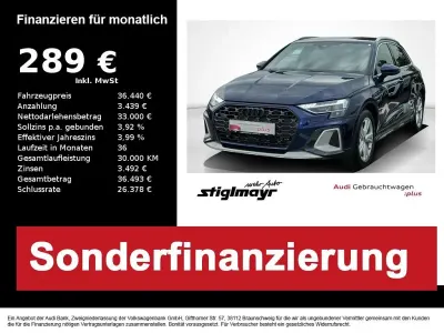 Gebraucht Audi A3 Sport 204 PS (150 kW) 2025 Navarrablau metallic Limousine
