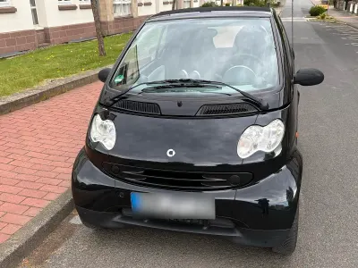 Usata Smart ForTwo Cabrio Pure 41 CV (30 kW) 2004 Nero Cabrio
