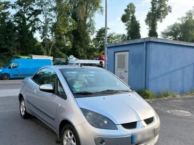 Gebraucht Mitsubishi Colt 109 PS (80 kW) 2006 Silber Cabrio